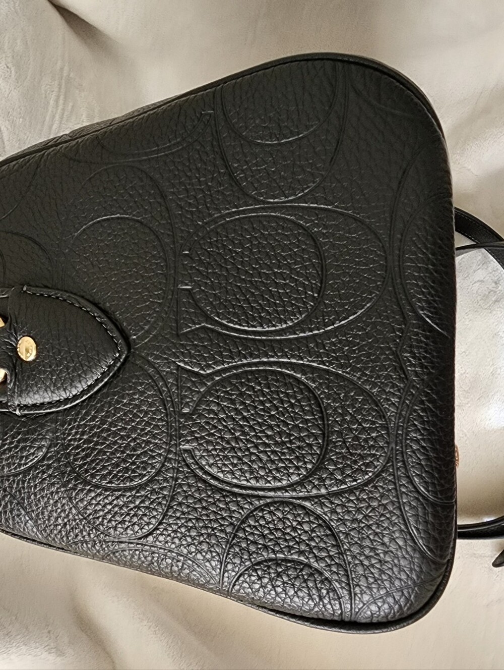 Rowan Large Satchel Bag In Signature Leather - Picture 4 of 9